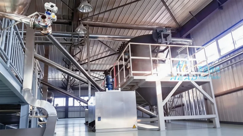江蘇蘇州某電子企業硅微粉混合式氣力輸送項目案例