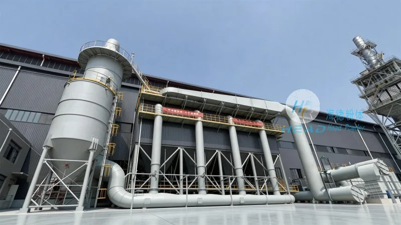 湖北武漢某新材料企業金屬鋅粉氮氣循環氣力輸送項目案例