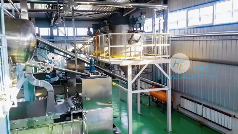 鋰輝石礦粉密相氣力輸送