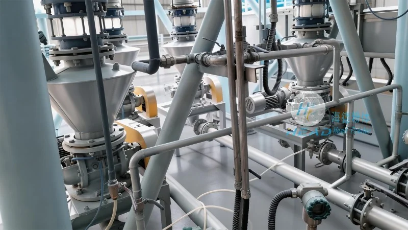 湖南衡陽某鹽業企業工業鹽顆粒正壓氣力輸送項目案例