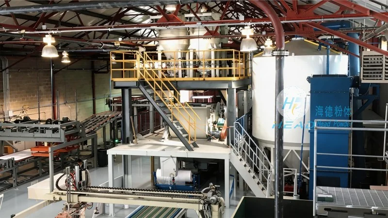 甘肅酒泉某建材企業岩棉粉負壓氣力輸送項目案例
