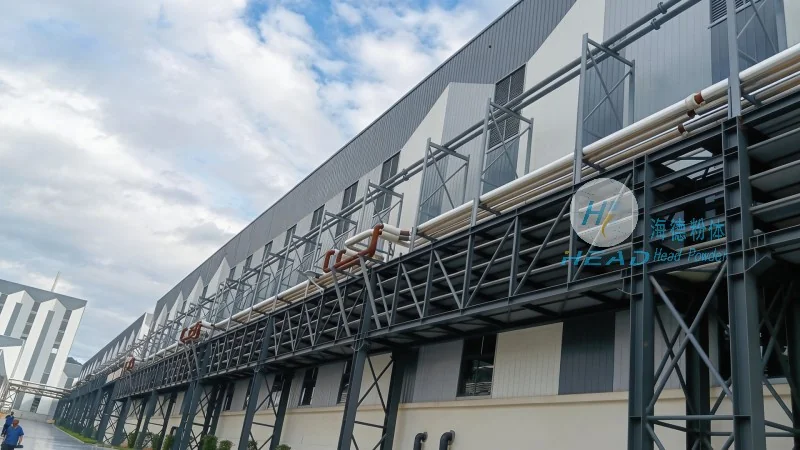 重慶某新材料企業氮化鋁粉密相氣力輸送項目案例