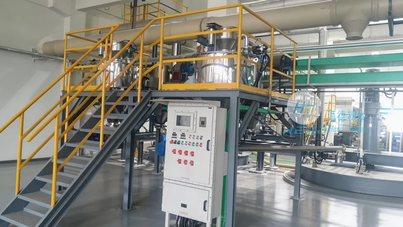 新疆克拉瑪依某石化企業催化劑密相氣力輸送項目案例