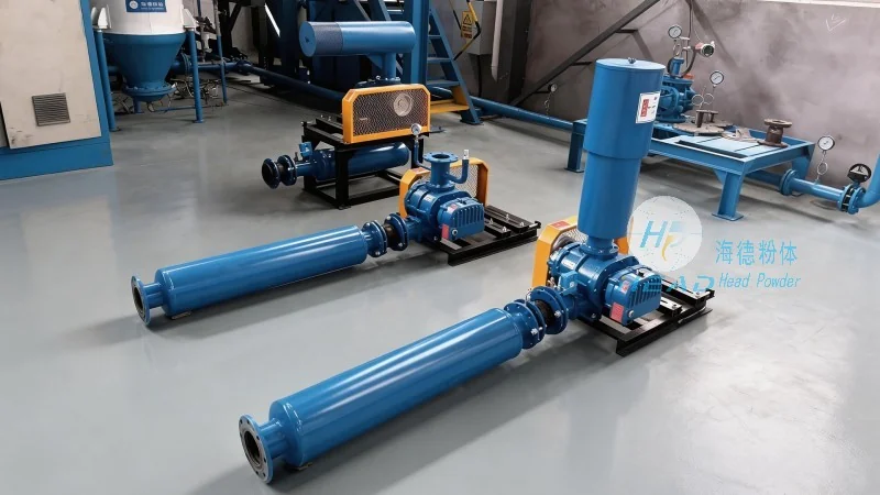 高壓變頻羅茨鼓風機/魯氏風機/三葉羅茨風機廠家推薦海德粉體