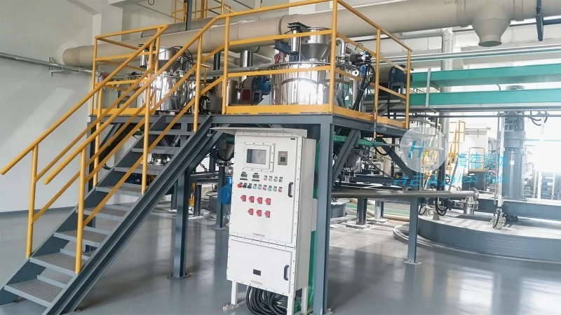 江蘇鎮江食用澱粉衛生級負壓氣力輸送工程實例