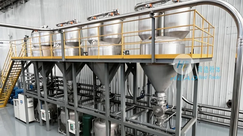 廢舊橡膠粉氣力輸送方案