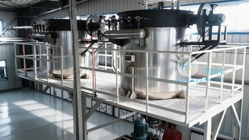 廣西賀州化工助劑自動投料氣力輸送系統