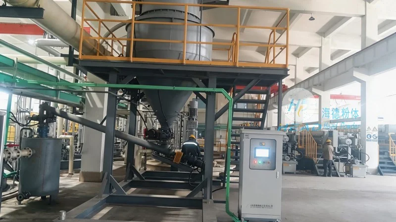 二氧化錳氣力輸送方案