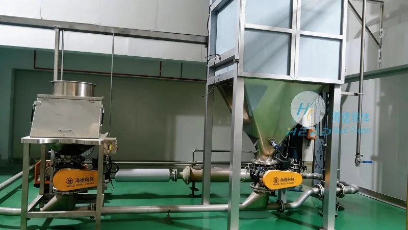 二氧化錳氣力輸送方案