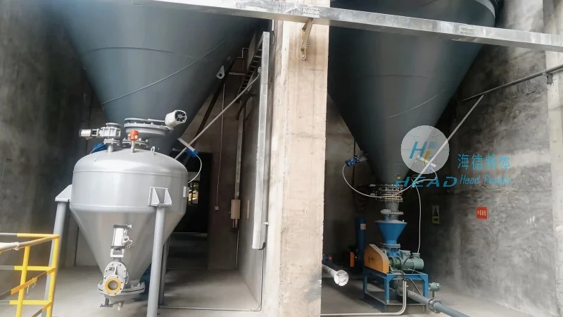 寧夏固原活性炭連續噴射氣力輸送實例
